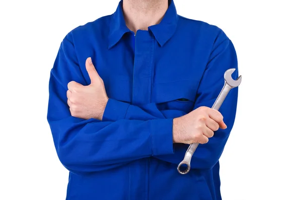 Blue collar worker. — Stock Photo, Image