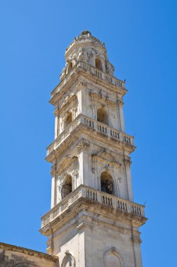 Duomo Katedrali belltower. Maglie. Puglia. İtalya.