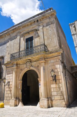 Bari Sarayı. Poggiardo. Puglia. İtalya.