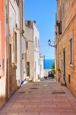 alleyway. Castro. Puglia. İtalya.