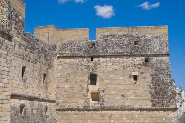 castro Castle. Puglia. İtalya.