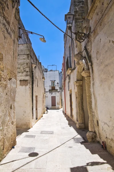 Alleyway. Poggiardo. Puglia. İtalya. — Stok fotoğraf