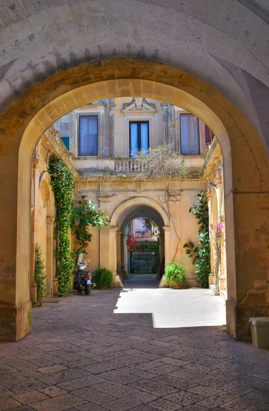 Gränd. Poggiardo. Puglia. Italien. — Stockfoto