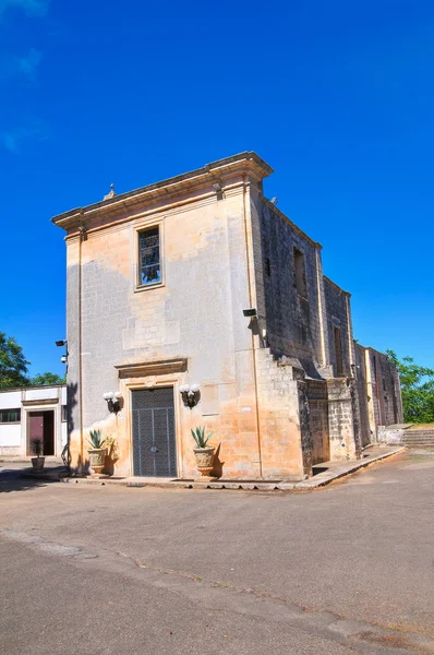 Svatyně montevergine. Palmariggi. Puglia. Itálie. — Stock fotografie