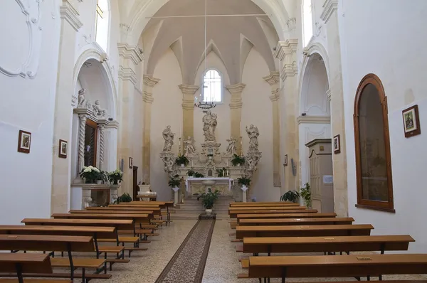 Capilla de la Virgen de la Palma. Palmariggi. Puglia. Italia . — Foto de Stock