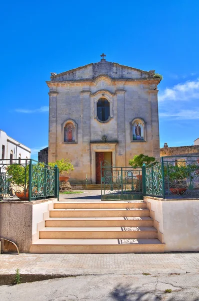 Chapelle de la Madonna della Palma. Palmariggi. Pouilles. Italie . — Photo