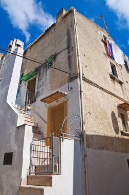 alleyway. Rodi garganico. Puglia. İtalya.