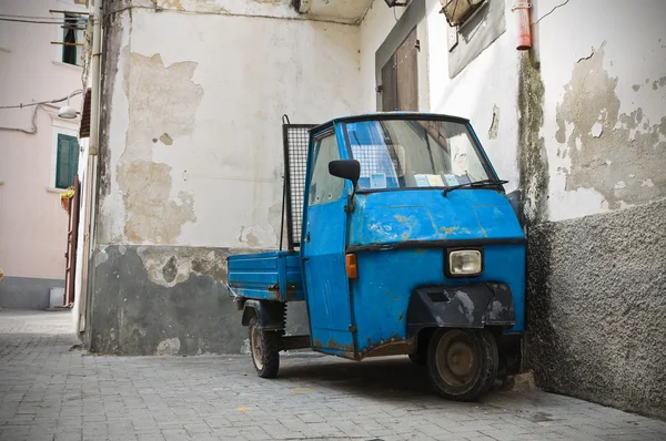 Callejuela. Rodi Garganico. Puglia. Italia . —  Fotos de Stock