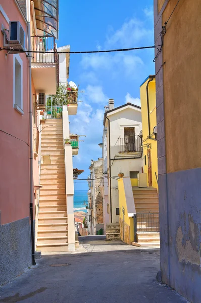 Callejuela. Rodi Garganico. Puglia. Italia . —  Fotos de Stock
