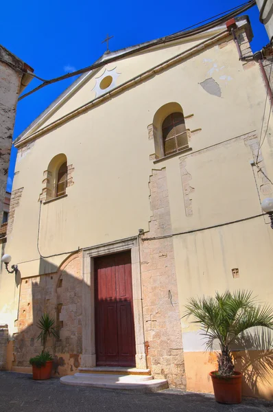 Iglesia de San Pietro. Rodi Garganico. Puglia. Italia . — Foto de Stock