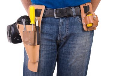 mavi yakalı işçi.