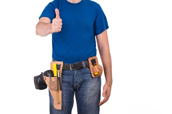 Trabajador de cuello azul . — Foto de Stock