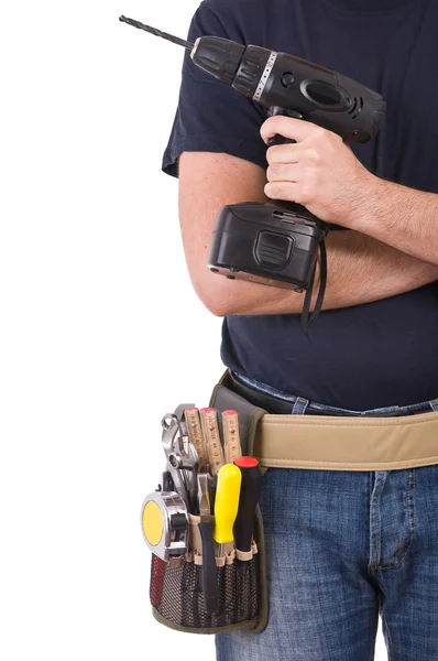 mavi yakalı işçi.