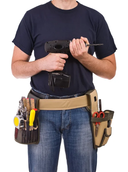 mavi yakalı işçi.