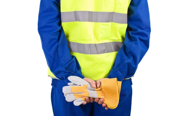 Trabajador de cuello azul . — Foto de Stock