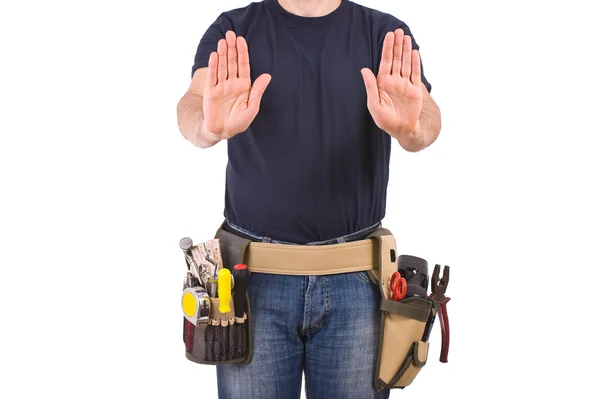 Blue collar worker. — Stock Photo, Image