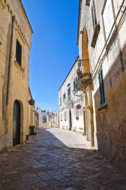 alleyway. Presicce. Puglia. İtalya.
