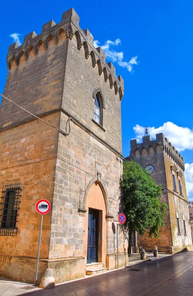 Arditi castle. Presicce. Puglia. Italy. — Stock Photo, Image