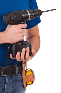 mavi yakalı işçi.