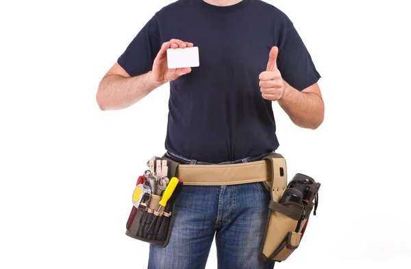 Blue collar worker. — Stock Photo, Image