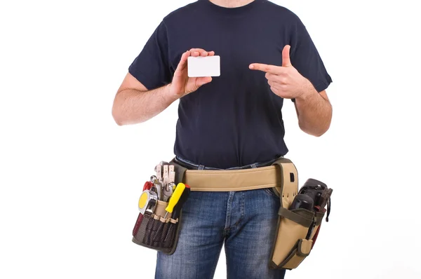 Blue collar worker. — Stock Photo, Image