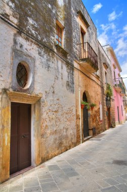 alleyway. Ugento. Puglia. İtalya.