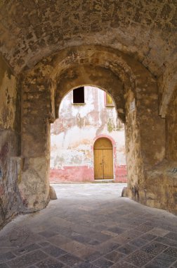 alleyway. Ugento. Puglia. İtalya.