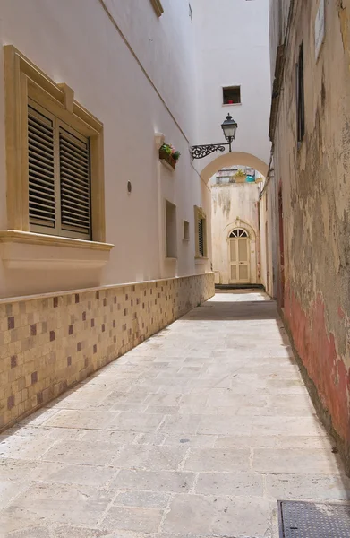 Alleyway. Ugento. Puglia. Italy. — Stock Photo, Image