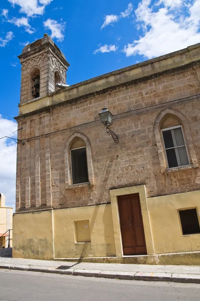 Santuário das SS. Cosma e Damiano. Ugento. Puglia. Itália . — Fotografia de Stock