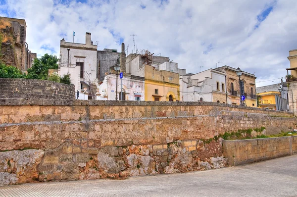 Gränd. Ugento. Puglia. Italien. — Stockfoto