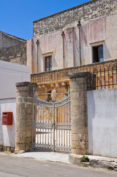 Castle of Felline. Puglia. Italy. — Stock Photo, Image