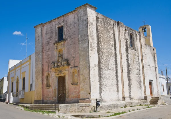 Η εκκλησία του είναι άψογη. Felline. Puglia. Ιταλία. — Φωτογραφία Αρχείου