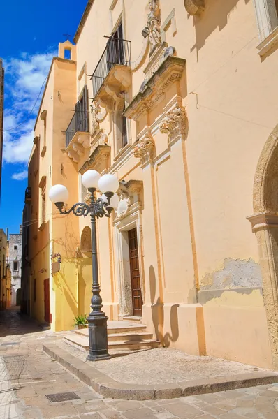 Ducal palace. Taurisano. Puglia. Italy. — Stock Photo, Image