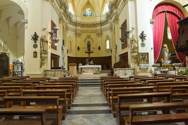 Mother Church. Alessano. Puglia. Italy. — Stock Photo, Image