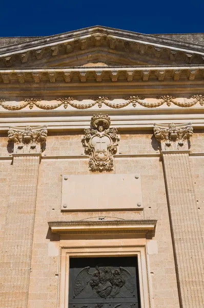 Madre iglesia. Alessano. Puglia. Italia . —  Fotos de Stock