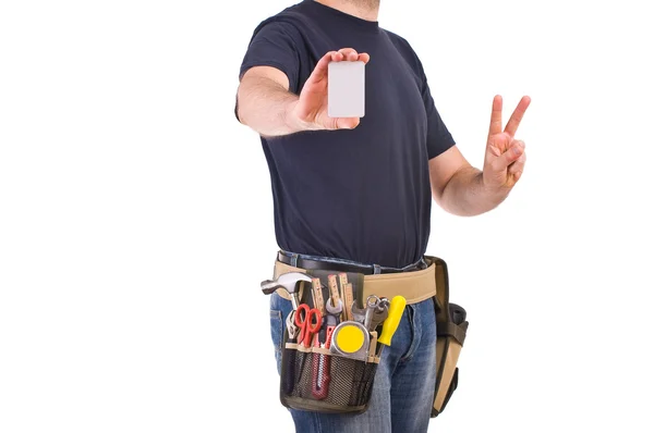 Blue collar worker. — Stock Photo, Image