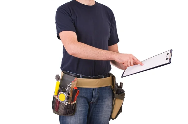 Blue collar worker. — Stock Photo, Image