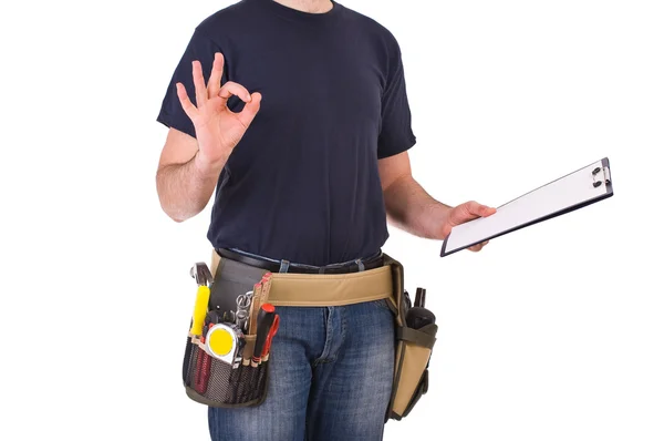 Blue collar worker. — Stock Photo, Image