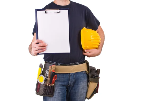 Blue collar worker. — Stock Photo, Image