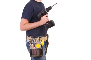 mavi yakalı işçi.