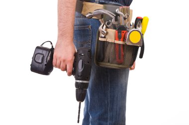 mavi yakalı işçi.