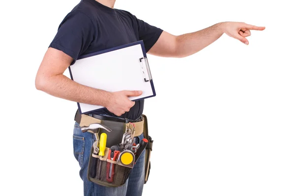 Blue collar worker. — Stock Photo, Image