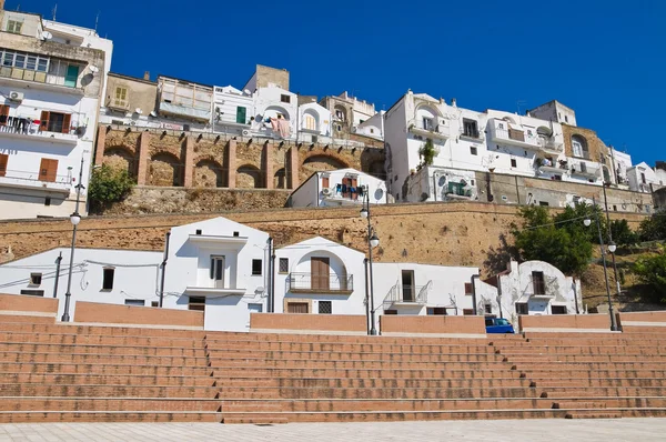 Panoramautsikt över pisticci. Basilicata. Italien. — Stockfoto