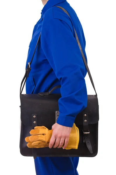Arbeiter mit blauem Kragen. — Stockfoto