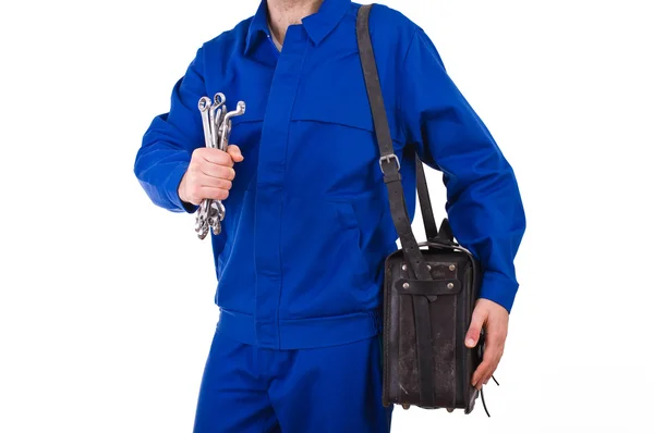 Blue collar worker. — Stock Photo, Image