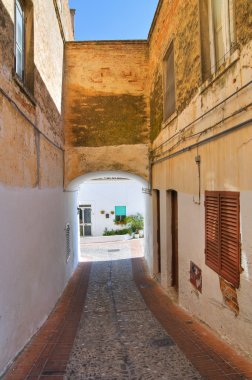 alleyway. Pisticci. Basilicata. İtalya.