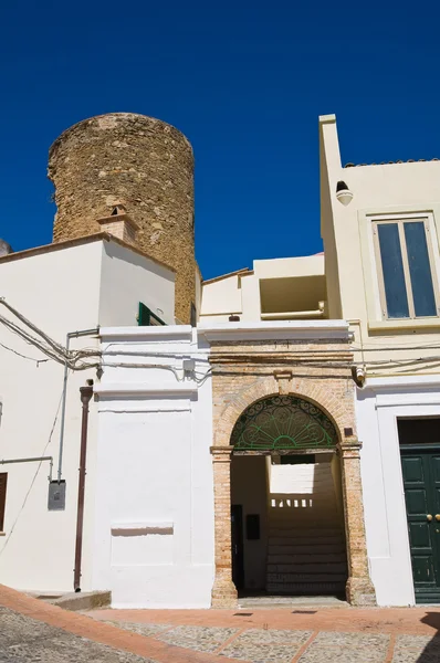 Bruni Tower. Pisticci. Basilicata. Italy. — Stock Photo, Image