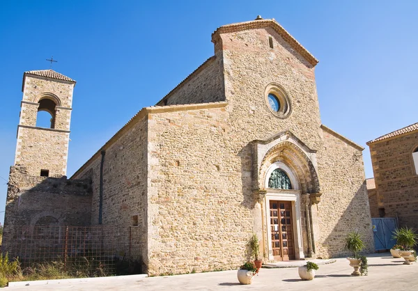 Opactwo madonna del casale. Pisticci. Basilicata. Włochy. — Zdjęcie stockowe