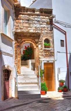 alleyway. Putignano. Puglia. İtalya.