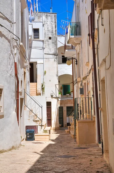 Steegje. Putignano. Puglia. Italië. — Stockfoto